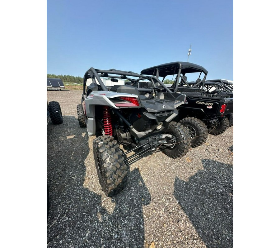 2024 Can-Am® Maverick X3 DS Turbo RR Fiery Red & Hyper Silver