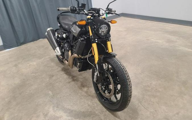 2019 Indian FTR 1200 S Titanium Metallic Over Thunder Black Pearl