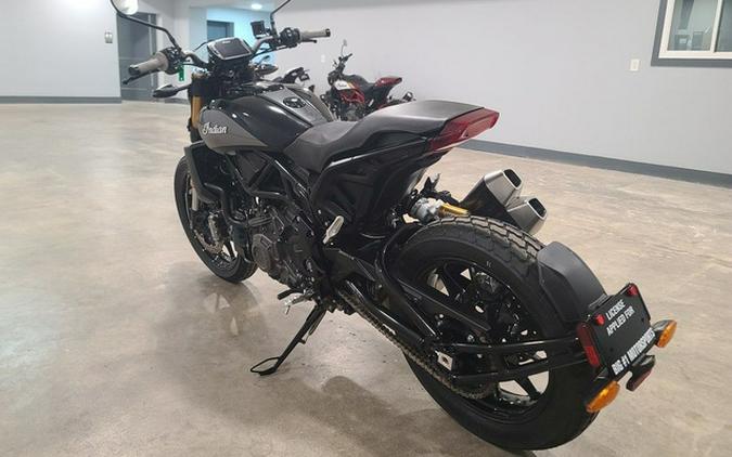 2019 Indian FTR 1200 S Titanium Metallic Over Thunder Black Pearl