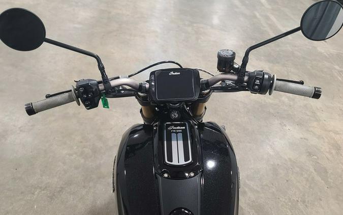 2019 Indian FTR 1200 S Titanium Metallic Over Thunder Black Pearl