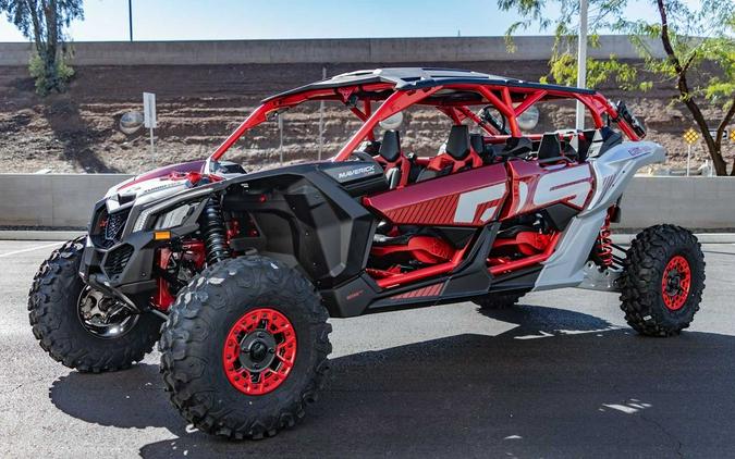 2024 Can-Am® Maverick X3 MAX X rs Turbo RR with Smart-Shox Fiery Red & Hyper Silver