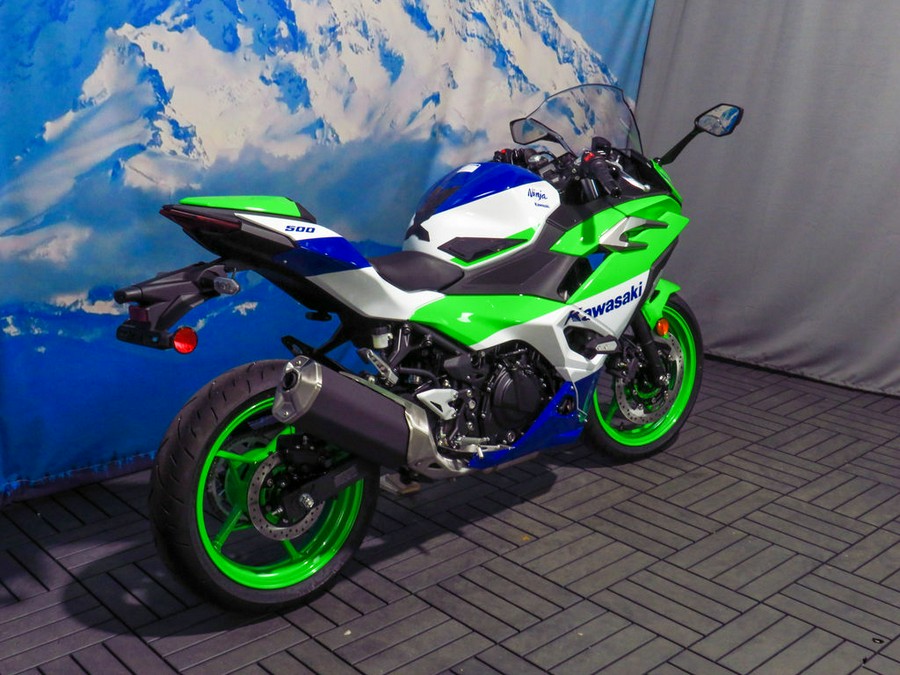 2024 Kawasaki Ninja® 500 SE 40th Anniversary Edition ABS