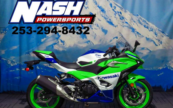 2024 Kawasaki Ninja® 500 SE 40th Anniversary Edition ABS