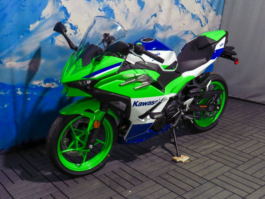 2024 Kawasaki Ninja® 500 SE 40th Anniversary Edition ABS