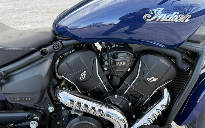 2025 Indian Motorcycle® Scout® Sixty Classic Limited Springfield Blue