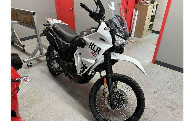 2024 Kawasaki KLR® 650 ABS WHITE