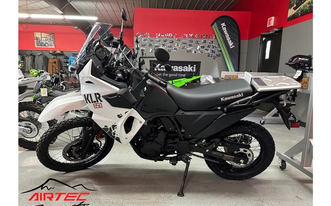 2024 Kawasaki KLR® 650 ABS WHITE