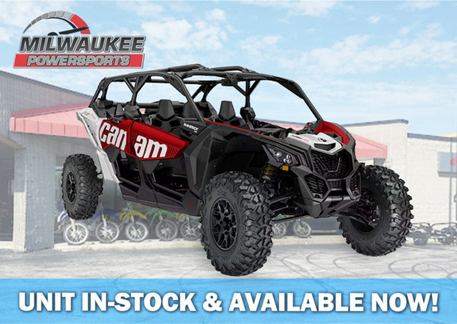 2025 Can-Am Maverick X3 MAX DS Turbo RR Fiery Red & Hyper Silv DS TURBO RR