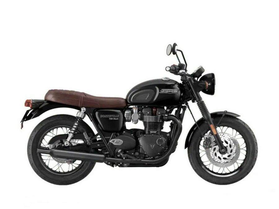 2024 Triumph Bonneville T120 Black Jet Black