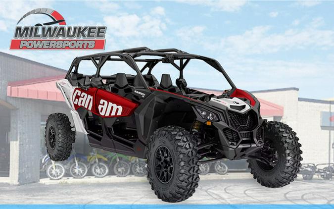 2025 Can-Am Maverick X3 MAX DS Turbo RR Fiery Red & Hyper Silv DS TURBO RR