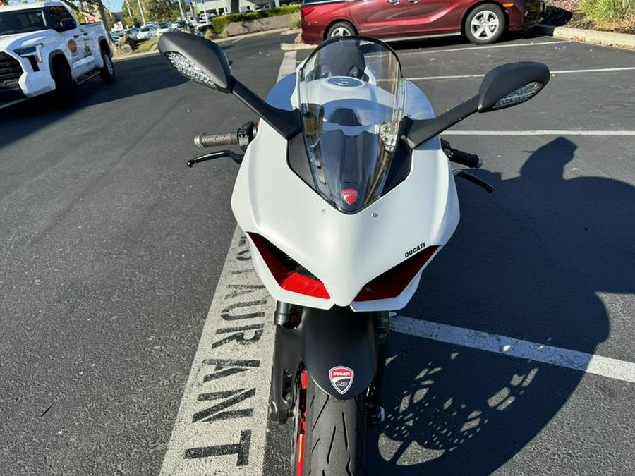 2021 Ducati Panigale V2 White Rosso Livery