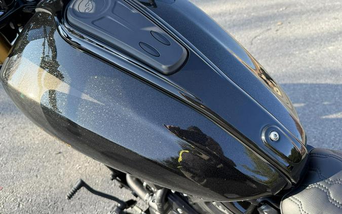 2026 Indian Motorcycle® 101 Scout® Black Crystal with Super Graphite