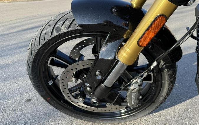 2026 Indian Motorcycle® 101 Scout® Black Crystal with Super Graphite