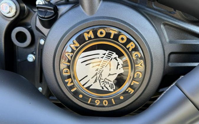 2026 Indian Motorcycle® 101 Scout® Black Crystal with Super Graphite