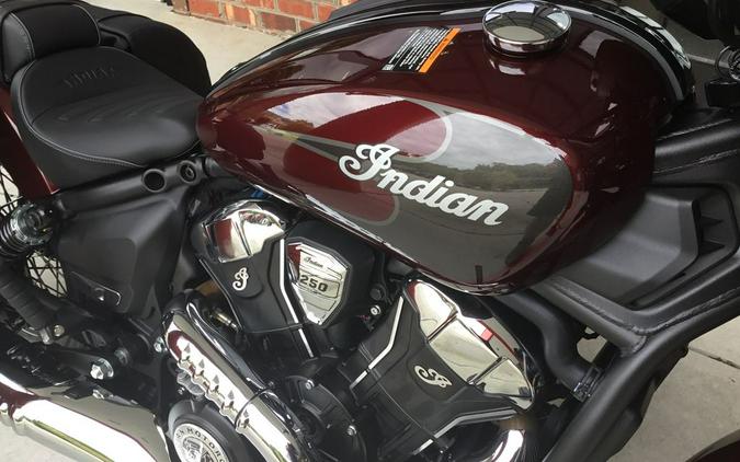 2025 Indian Motorcycle® Super Scout® Maroon Metallic with Graphics