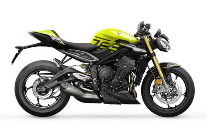 2024 Triumph Street Triple 765 Moto2 Edition Racing Yellow