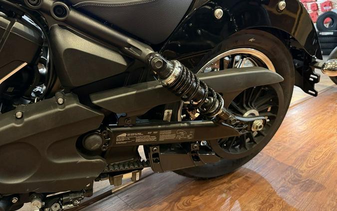 2025 Indian Scout Sixty Classic Limited Black Metallic