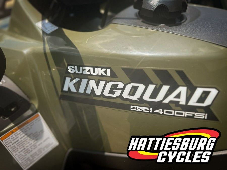 2025 Suzuki KingQuad 400 ASi