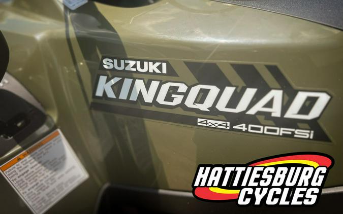 2025 Suzuki KingQuad 400 ASi