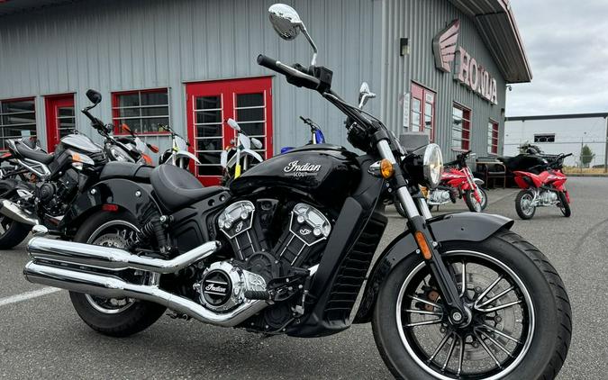 2022 Indian Motorcycle® Scout® Black Metallic