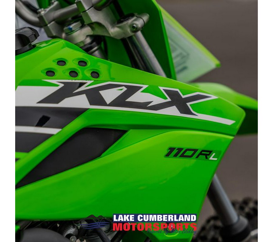 New 2025 Kawasaki KLX 110R L