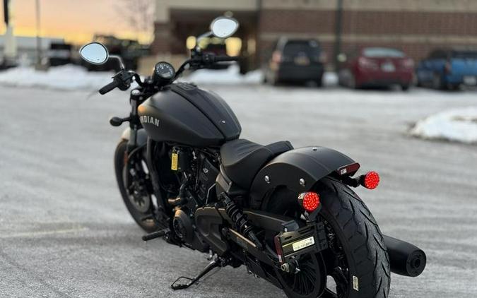 2026 Indian Motorcycle® Scout® Sixty Bobber Limited Black Smoke