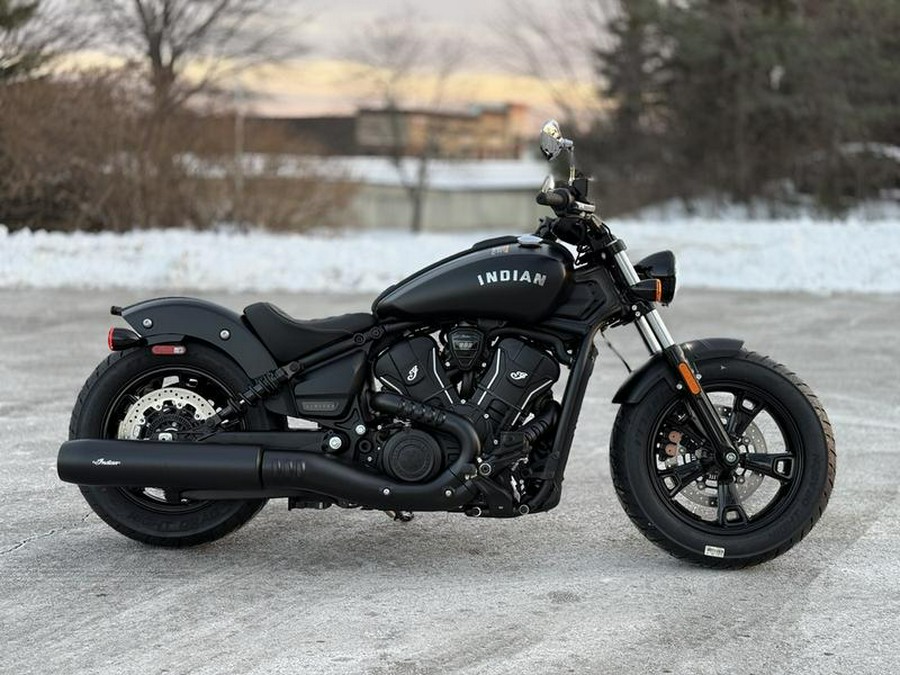 2026 Indian Motorcycle® Scout® Sixty Bobber Limited Black Smoke