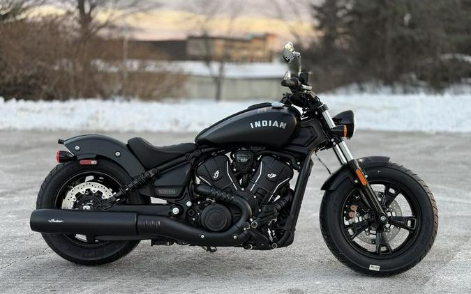 2026 Indian Motorcycle® Scout® Sixty Bobber Limited Black Smoke