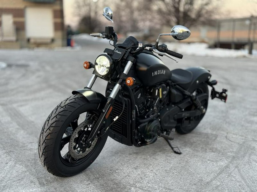 2026 Indian Motorcycle® Scout® Sixty Bobber Limited Black Smoke