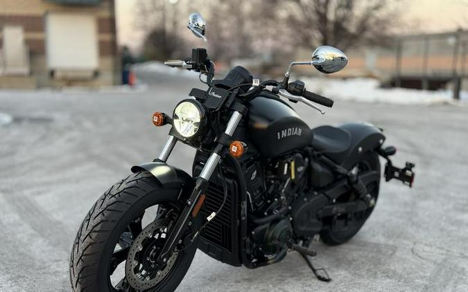 2026 Indian Motorcycle® Scout® Sixty Bobber Limited Black Smoke