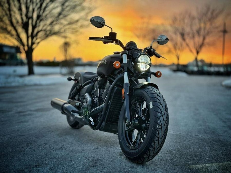 2026 Indian Motorcycle® Scout® Sixty Bobber Limited Black Smoke
