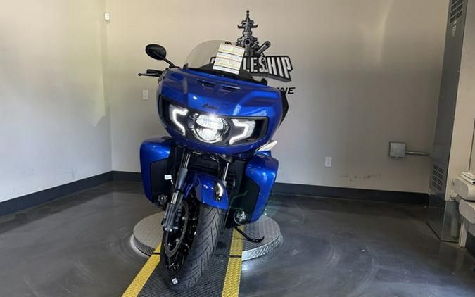 2026 Indian Pursuit Dark Horse 112 Deep Blue Metallic With B