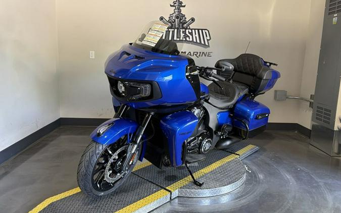 2026 Indian Pursuit Dark Horse 112 Deep Blue Metallic With B