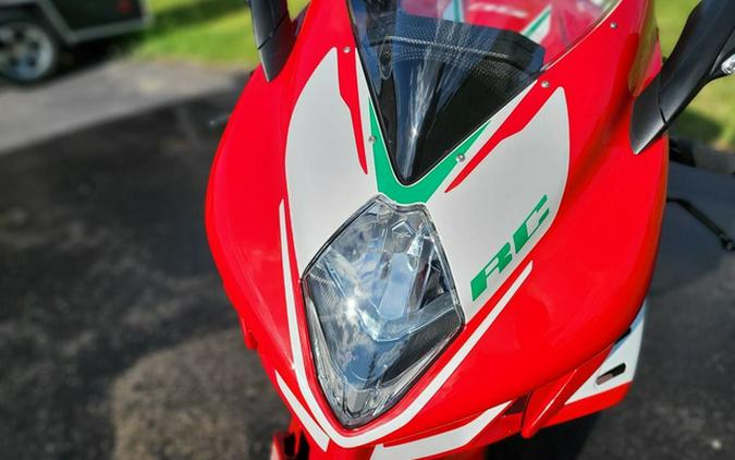 2022 MV Agusta F3 800 RC Pearl White/Ago Red/Emerald Green