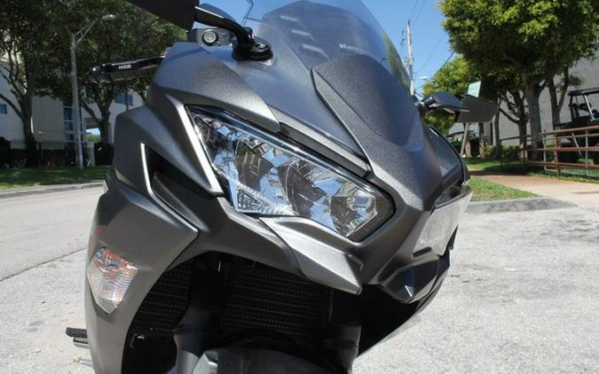 2022 Kawasaki Ninja 650 Metallic Matte Graphenesteel Gray
