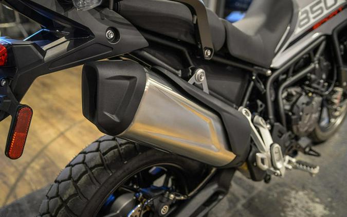 2021 Triumph Tiger 850 Sport Graphite Caspian Blue