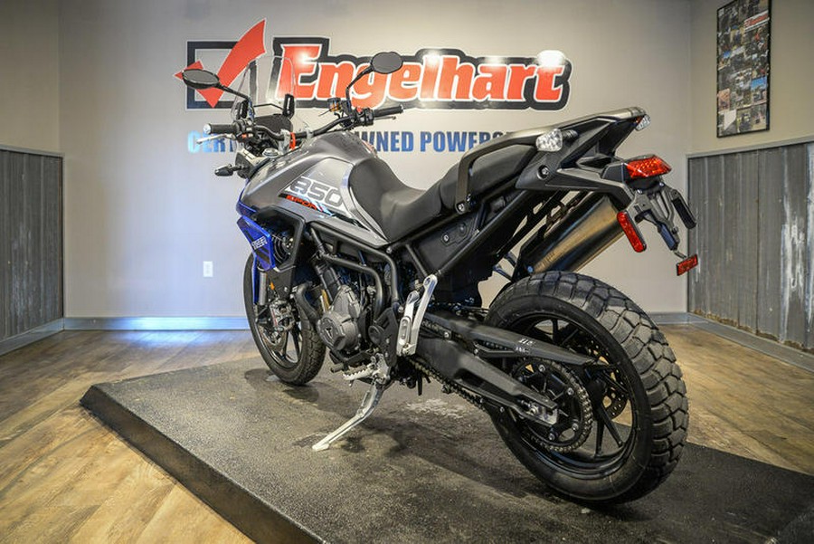 2021 Triumph Tiger 850 Sport Graphite Caspian Blue