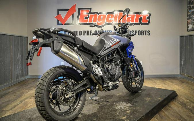 2021 Triumph Tiger 850 Sport Graphite Caspian Blue