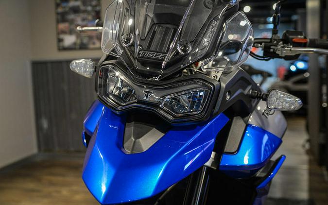 2021 Triumph Tiger 850 Sport Graphite Caspian Blue