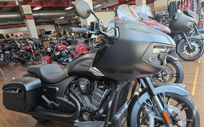 2026 Indian Challenger Dark Horse 112 w/PowerBand Audio Black Smoke