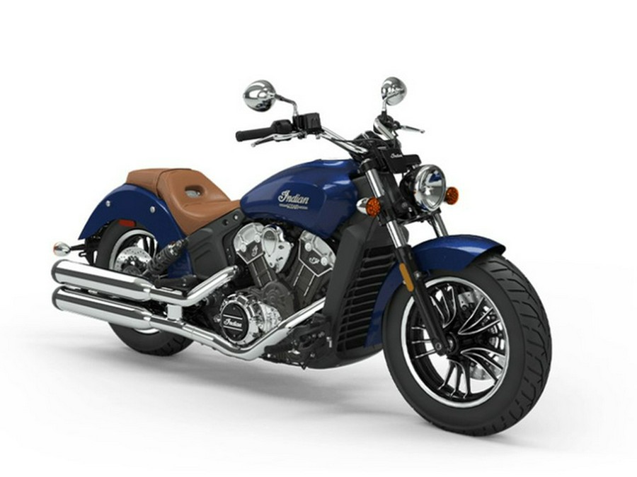 2020 Indian Scout ABS Deepwater Metallic