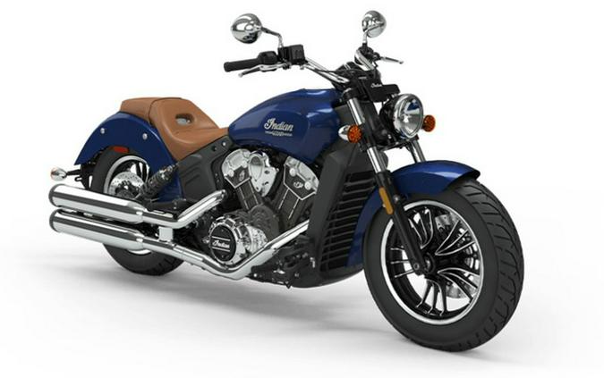 2020 Indian Scout ABS Deepwater Metallic