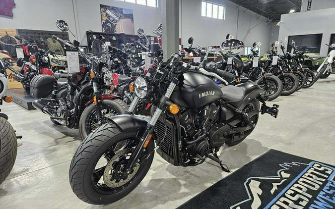2026 Indian Scout Sixty Bobber Limited Black Smoke