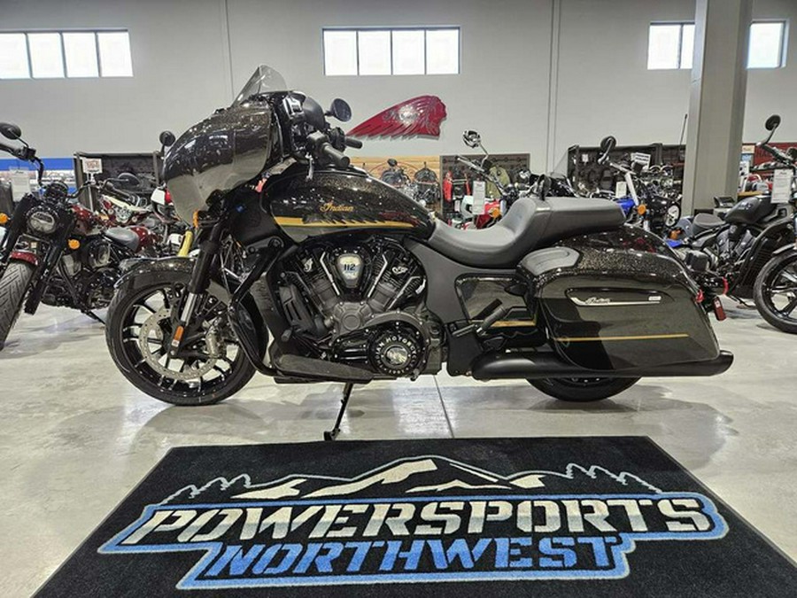 2026 Indian Chieftain PowerPlus Dark Horse 112 w/PowerBand Black Crystal w/Black Meta