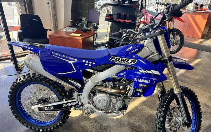 2025 Yamaha YZ450F Team Yamaha Blue