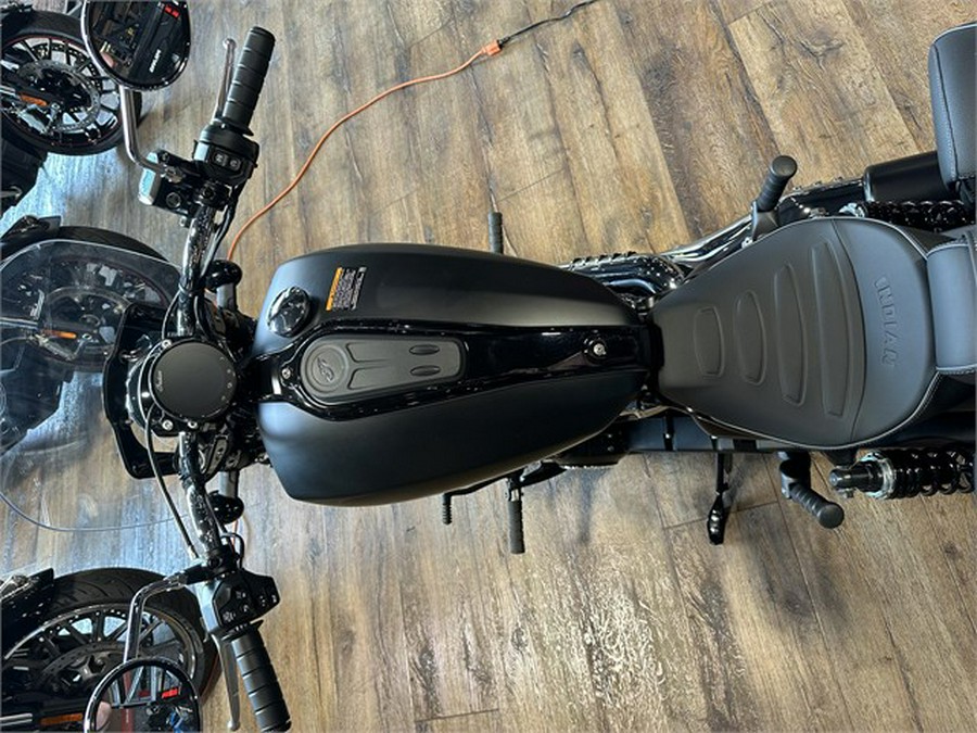 2025 Indian Motorcycle SUPER SCOUT, BLK SMK W/GRFX, TECH, 49ST Limited + Tech