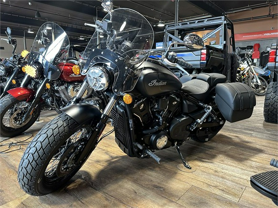 2025 Indian Motorcycle SUPER SCOUT, BLK SMK W/GRFX, TECH, 49ST Limited + Tech