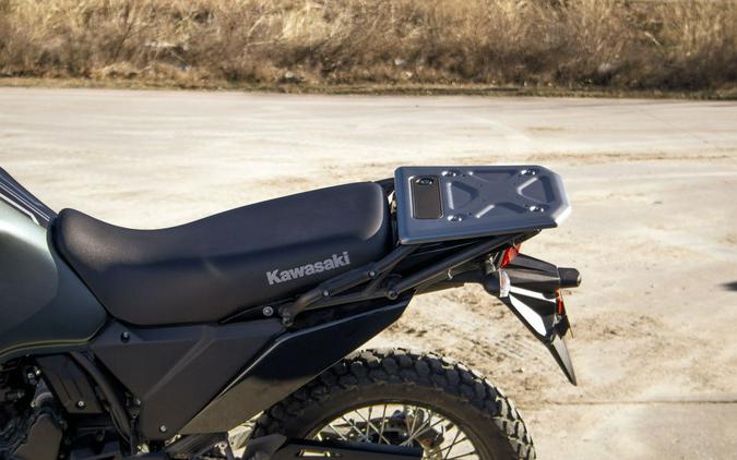 2025 Kawasaki KLR®650 Metallic Matte Old School Green ABS