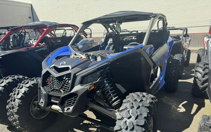 2024 Can-Am® Maverick X3 X rs Turbo RR with Smart-Shox Dazzling Blue & Carbon Black