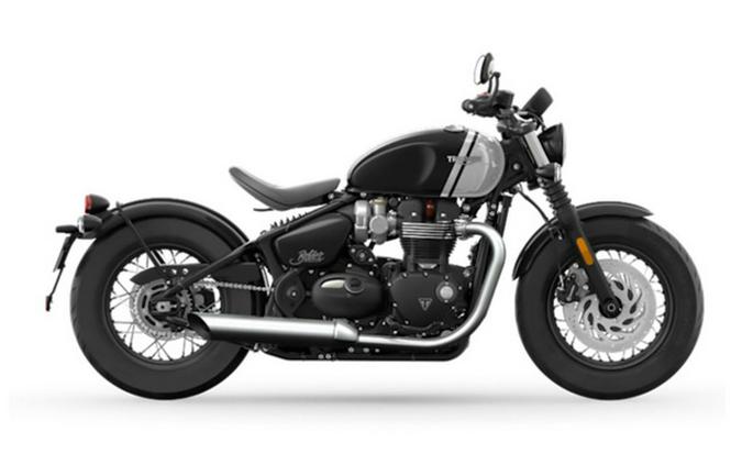 2024 Triumph Bonneville Bobber Jet BlackAsh Gray